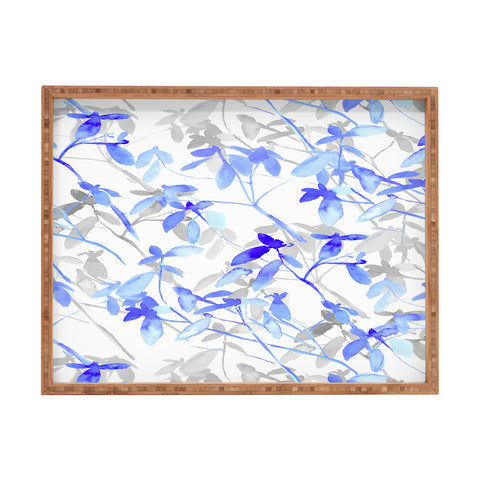 Jacqueline Maldonado Premonition Blue Rectangular Tray