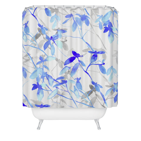 Jacqueline Maldonado Premonition Blue Shower Curtain