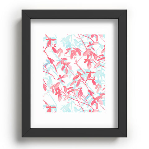 Jacqueline Maldonado Premonition Coral Recessed Framing Rectangle