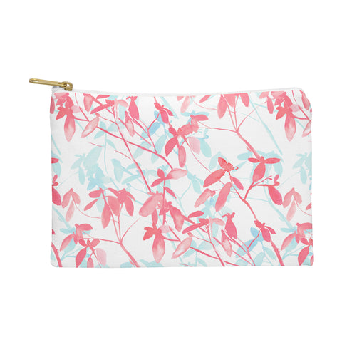 Jacqueline Maldonado Premonition Coral Pouch