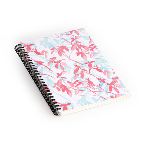 Jacqueline Maldonado Premonition Coral Spiral Notebook