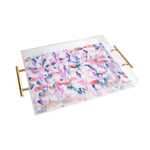 Jacqueline Maldonado Resolve Coral Acrylic Tray