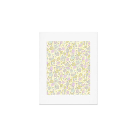 Jacqueline Maldonado Retro Faded floral Art Print