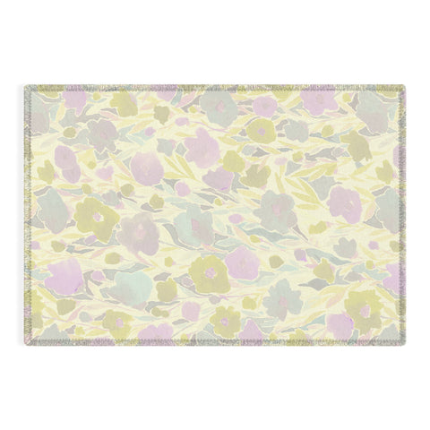 Jacqueline Maldonado Retro Faded floral Outdoor Rug