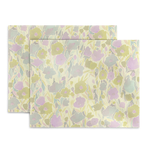 Jacqueline Maldonado Retro Faded floral Placemat