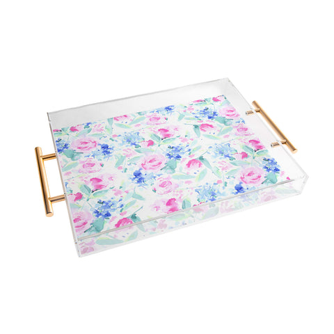 Jacqueline Maldonado Scattered Lovers White Acrylic Tray