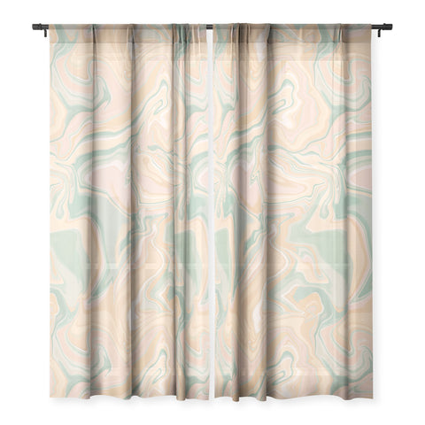 Jacqueline Maldonado Seaside Femme Marble Sheer Non Repeat