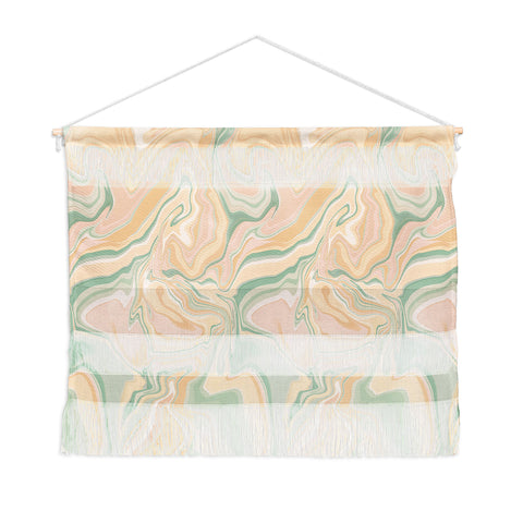 Jacqueline Maldonado Seaside Femme Marble Wall Hanging Landscape