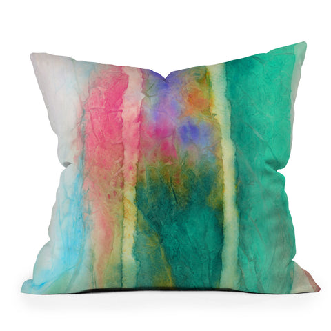Jacqueline Maldonado Skein 3 Outdoor Throw Pillow