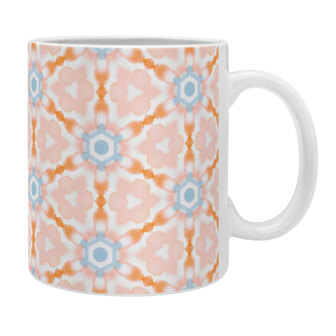 Jacqueline Maldonado Soft Orange Dye Tessellation Coffee Mug