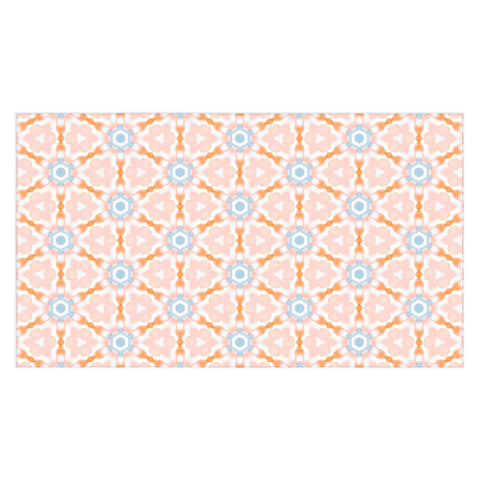 Jacqueline Maldonado Soft Orange Dye Tessellation Tablecloth