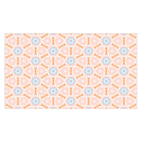 Jacqueline Maldonado Soft Orange Dye Tessellation Tablecloth