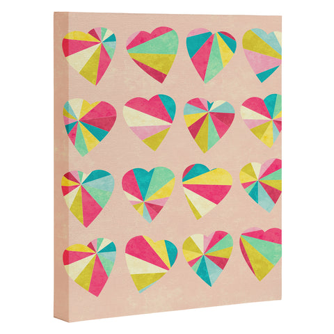 Jacqueline Maldonado Some Hearts Art Canvas