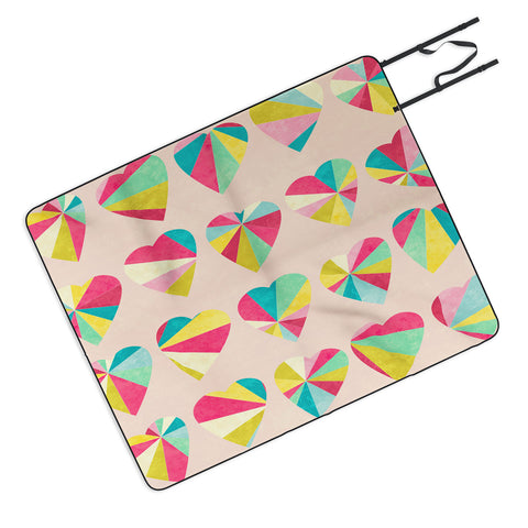 Jacqueline Maldonado Some Hearts Picnic Blanket