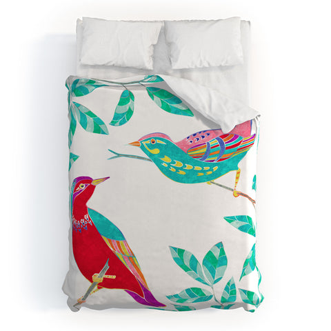 Jacqueline Maldonado Songbirds 1 Duvet Cover