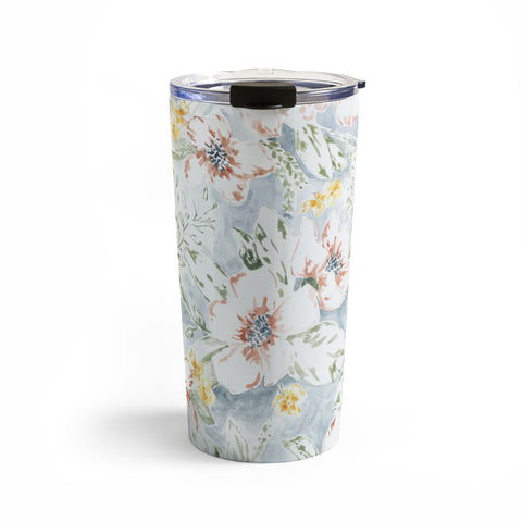 Jacqueline Maldonado Sun Drenched Floral Travel Mug