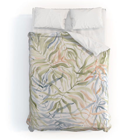 Jacqueline Maldonado Sway Palms Duvet Cover
