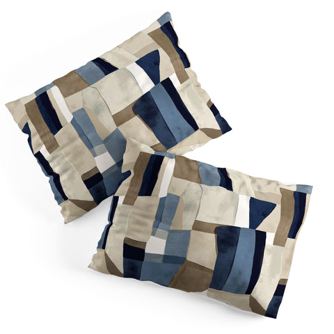 Jacqueline Maldonado Textural Abstract Geometric Pillow Shams
