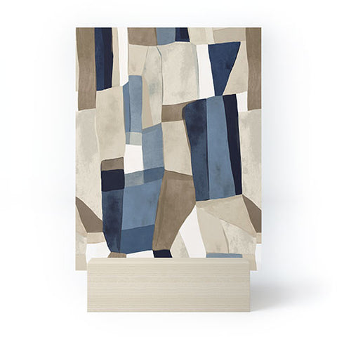 Jacqueline Maldonado Textural Abstract Geometric Mini Art Print