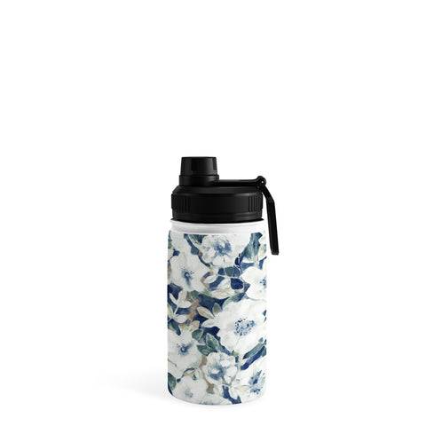 Jacqueline Maldonado Textural Botanical Watercolor Water Bottle