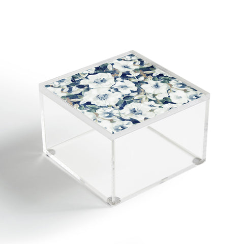 Jacqueline Maldonado Textural Botanical Watercolor Acrylic Box