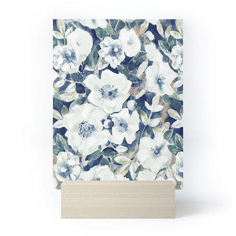 Jacqueline Maldonado Textural Botanical Watercolor Mini Art Print