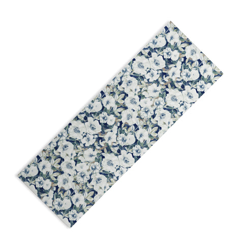 Jacqueline Maldonado Textural Botanical Watercolor Yoga Mat