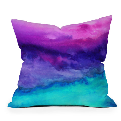 Jacqueline Maldonado The Sound Outdoor Throw Pillow