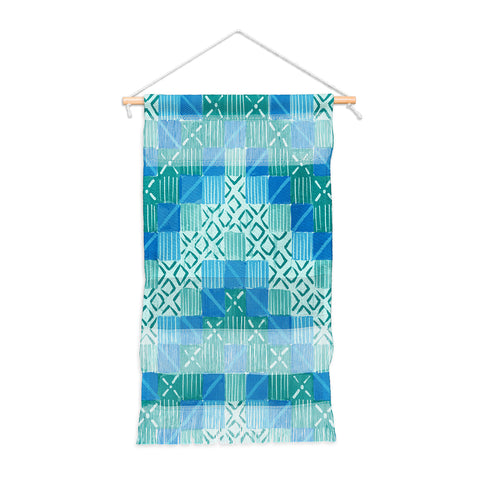 Jacqueline Maldonado Ultra Steady Blue Green Wall Hanging Portrait