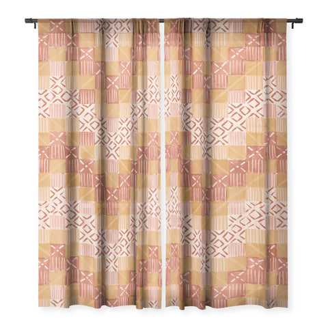 Jacqueline Maldonado Ultra Steady Terra Cotta Sheer Non Repeat