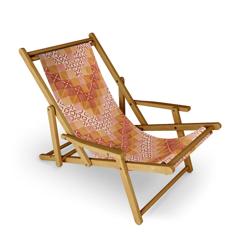 Jacqueline Maldonado Ultra Steady Terra Cotta Sling Chair