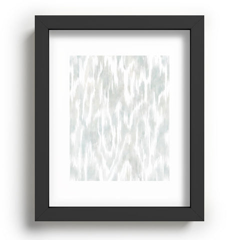 Jacqueline Maldonado Watercolor Wood Grain Recessed Framing Rectangle