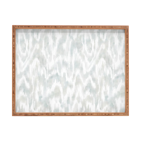 Jacqueline Maldonado Watercolor Wood Grain Rectangular Tray