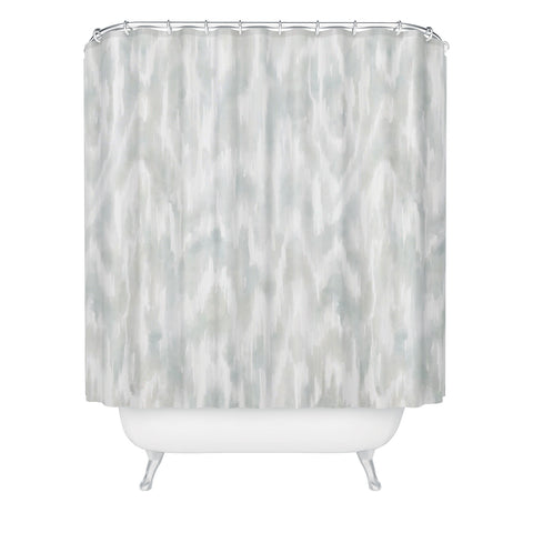Jacqueline Maldonado Watercolor Wood Grain Shower Curtain