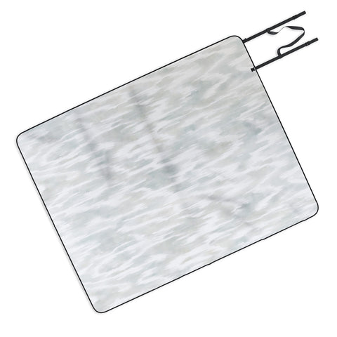 Jacqueline Maldonado Watercolor Wood Grain Picnic Blanket