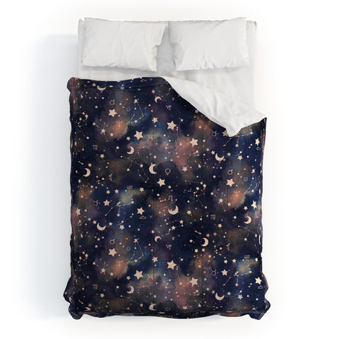 Jacqueline Maldonado Zodiac Rose Gold Comforter