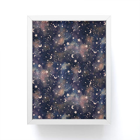 Jacqueline Maldonado Zodiac Rose Gold Framed Mini Art Print