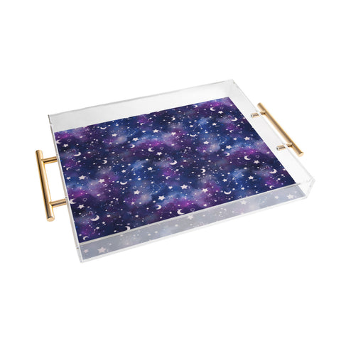 Jacqueline Maldonado Zodiac Silver Acrylic Tray