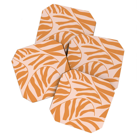 Jae Polgar Palm 4 Coaster Set