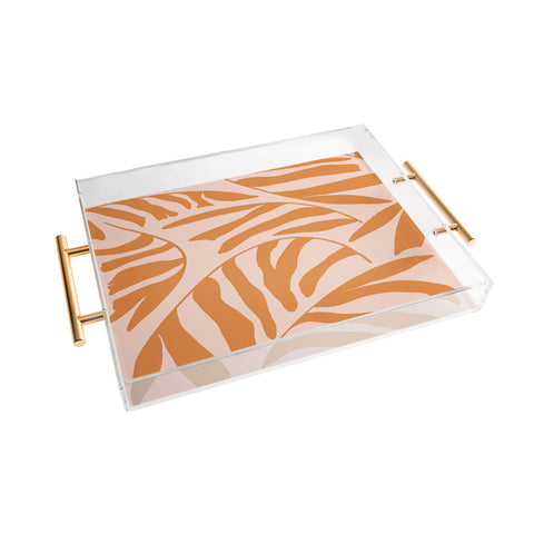 Jae Polgar Palm 4 Acrylic Tray