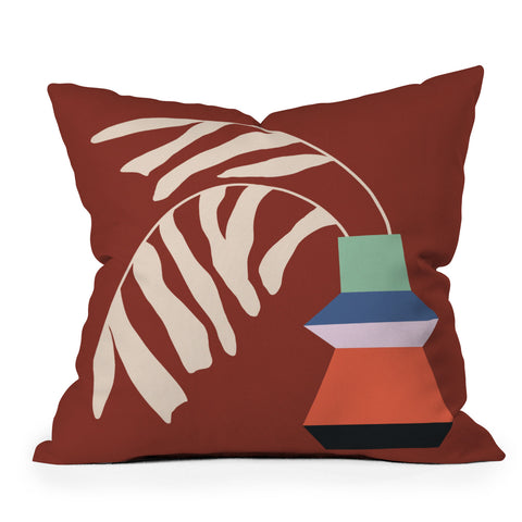 Jae Polgar Quiet Outdoor Throw Pillow