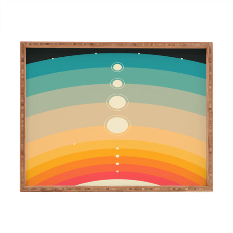 Jazzberry Blue THE SOLAR SYSTEM Rectangular Tray