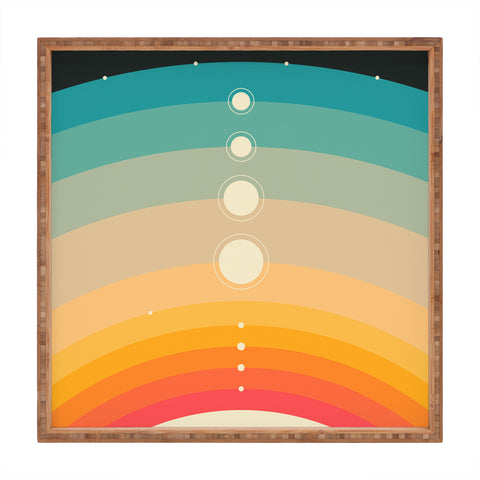 Jazzberry Blue THE SOLAR SYSTEM Square Tray