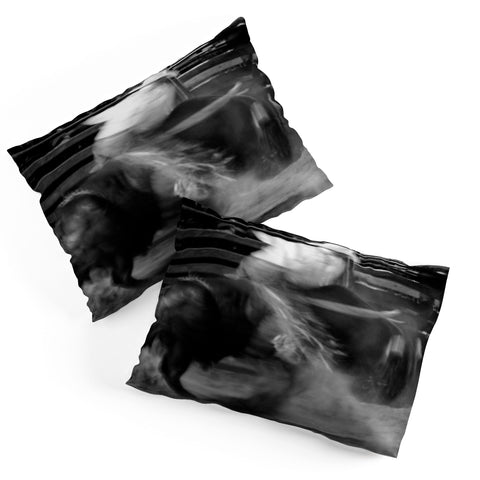 jeanne-oconnor Bull Riding Pillow Shams