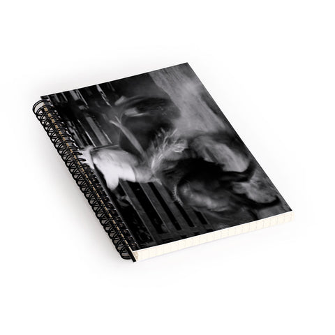 jeanne-oconnor Bull Riding Spiral Notebook
