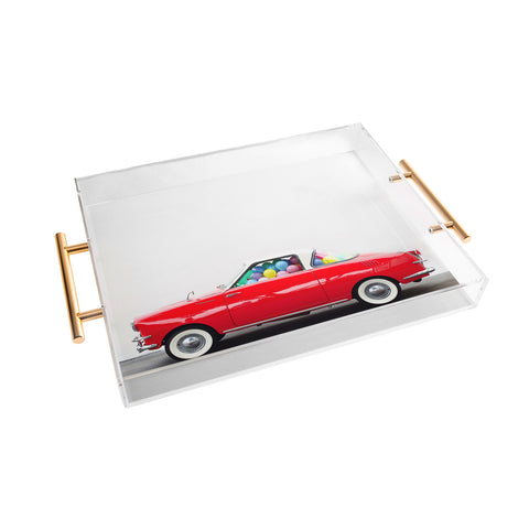 Jeff Mindell Photography Balloon Car Vertical Acrylic Tray