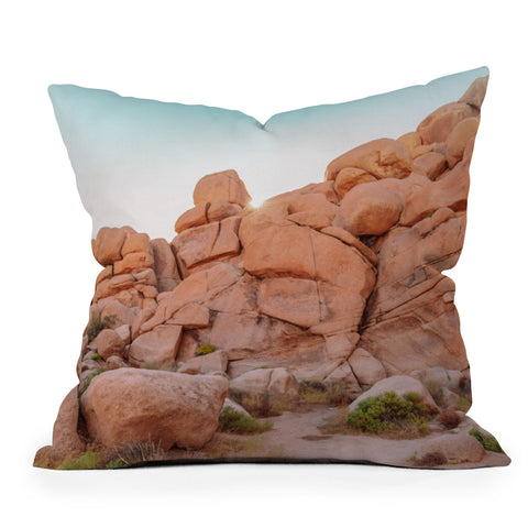 Jeff Mindell Photography Last Light Outdoor Throw Pillow