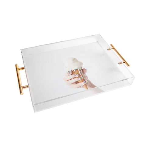 Jeff Mindell Photography Melting Ice Cream Acrylic Tray