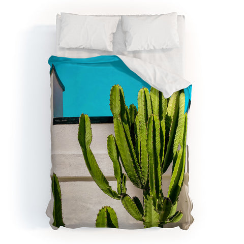 Jeff Mindell Photography South Pasadena Cactus Duvet Cover