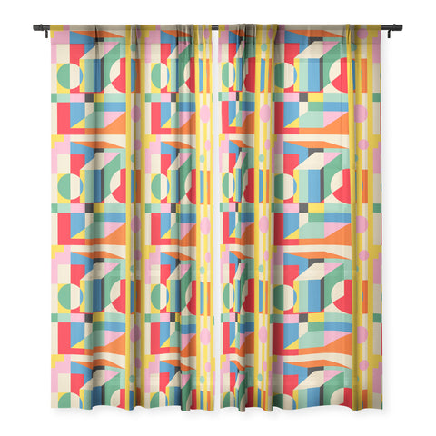 Jen Du Architects Sheer Window Curtain